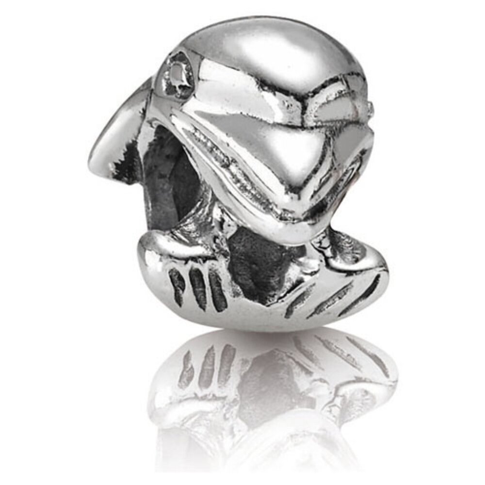 Authentic Pandora Retired Dolphin Charm 790189 Sterling Silver - Picture 3 of 8